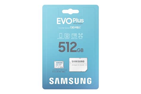 Samsung EVO Plus 512GB microSDXC UHS